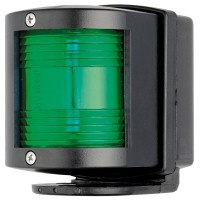 FANALE DI VIA VERDE ORIZZONTALE FINO 12 M IN POLICARBONATO NERO
