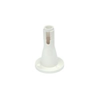 BASE IN NYLON BIANCO PER ANTENNE REGOLABILE