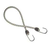 CORDA ELASTICA 120 CM CON GANCI IN ACCIAIO PLASTIFICATO