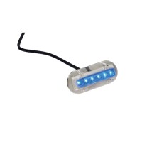 LUCE SUBACQUEA A 6 LED BLU