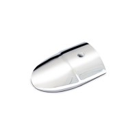 TERMINALE INOX PER PROFILO PARABORDO SPHAERA 35 MM PVC SLIM O SENZA BASE