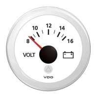 VDO VOLTMETRO BIANCO 8-16V A2C59512546