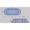 TECNOSEAL PIASTRINA PER JOHNSON 2-150 HP