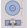 TECNOSEAL ANODO PER SPECCHIO DI POPPA 135 MM