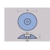 TECNOSEAL ANODO SINGOLO TONDO 70 MM