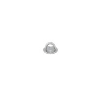 Basi tonde stampate con anello saldato in acciaio aisi 316 COD. 5722-05