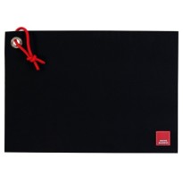 MARINE BUSINESS SET 2 TOVAGLIETTE WATERPROOF NERA 45x30 cm