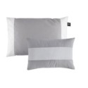 MARINE BUSINESS SET 2 CUSCINI ANTIVENTO + IMBOTTITURA WATERPROOF   GRIGIO, 60 x 40 cm & 30 x 40 cm