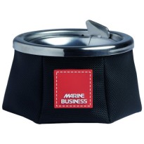 MARINE BUSINESS POSACENERE ANTIVENTO IN ACCIAIO INOX BLACK SAIL