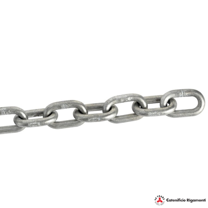 CATENA ITALIANA ZINCATA CALIBRATA Ø 6 mm x 50 m