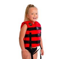 JOBE SCRIBBLE VEST YOUTH TAGLIA UNICA "ROSSO"