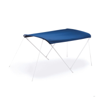 CAPOTTINA 2 ARCHI PIEGHEVOLE COLORE BLU LARGHEZZA DA 130 CM STRONG