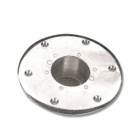 BASE ALLUMINIO PER GAMBA TAVOLO diam. est. mm 160