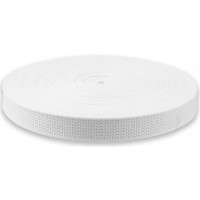 NASTRO PER FISSAGGIO BARCHE SU CARRELLI COLORE BIANCO LARGHEZZA 2,5 CM