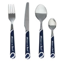MARINE BUSINESS POSATERIA WELCOME ON BOARD, 24 PC