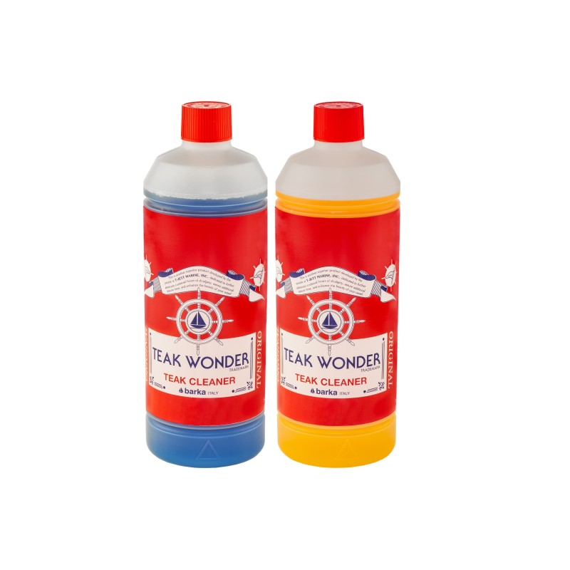 TEAK WONDER COMBO PACK SCHIARENTE + DETERGENTE | step 1 + 2