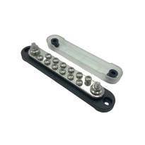 Barra di connessione 12xM4-2xM6 150A nera