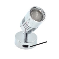 FARETTO TESTALETTO A LED con presa usb