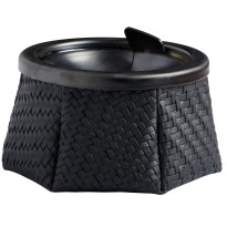 MARINE BUSINESS POSACENERE RATTAN BLACK