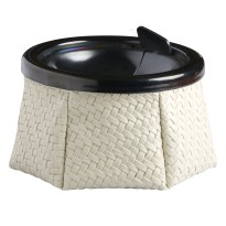 MARINE BUSINESS POSACENERE RATTAN WHITE