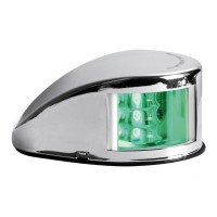 Fanale di via Mouse Deck verde corpo inox