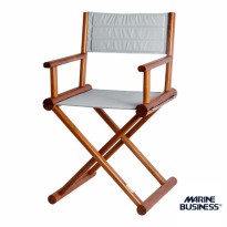 MARINE BUSINESS SEDIA DA REGISTA DI TEAK PIEGHEVOLE - GRIGIO