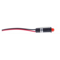  SPIA LUMINOSA A LED  220 V - Ø 5 M  - Colore Rosso - 300mm