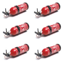 ESTINTORE A POLVERE CLASSE 5A-34/B-C 1KG MANOMETRO KIT 6 PZ