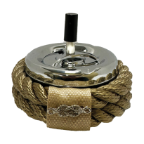 Posacenere in acciaio beige Ø 170