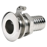 Scarico a mare inox 3/8" x 15 mm