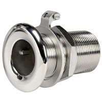 Scarico a mare inox lucido 1 1/2