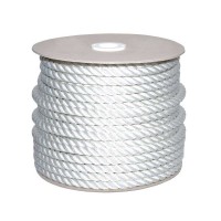 CIMA 6 MM IN POLIESTERE LUCIDO BIANCO AFFONDANTE CARICO ROTTURA 350 KG
