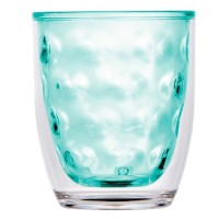 SET 6 BICCHIERI TERMICI ACQUA, MOON - AQUA  Ø9cm - H10,8cm