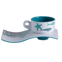 MARINE BUSINESS SET CAFFÈ MELAMINA ANTISCIVOLO COASTAL, SET 6 U