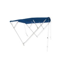 CAPOTTINA 4 ARCHI PIEGHEVOLE COLORE BLU LARGHEZZA DA 225/235 CM STRONG