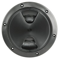 Tappo ispezione a vite nero 152 mm