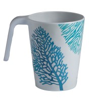 MARINE BUSINESS STAZZA MUG MELAMINA ANTISCIVOLO HARMONY MARE, 6 PC.