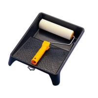 KIT RULLO E VASCHETTA Completo di 1 rullo piatto da 100 mm