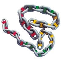 Segna catena Ø 6 mm Chain Raimbow Bianco