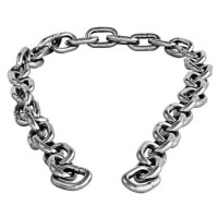 CATENA in acciaio INOX  per cime di poppa composte da 2 ml Ø 10 mm