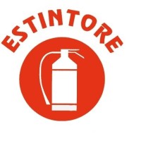 Adesivo Regolamentare Ce "Estintore" 100 x 80 mm
