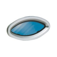 OBLO’ mm 203 x 461 Taglio 156 x 414 mm apribile in alluminio