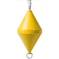 BOA SEGNALETICA CON LUCE A LED Ø cm 32 altezza cm 80, volume lt 15