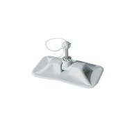 SCALMO COMPLETO grigio chiaro per battelli in PVC