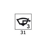 CARLING SWITCH Bascule con simbologia illuminata 31  - Pompa sentina "3"