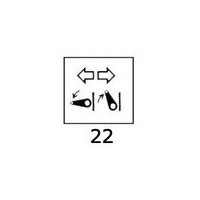 CARLING SWITCH Bascule con simbologia illuminata 22  - Passerella allungamento