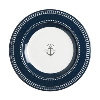 MARINE BUSINESS SET 6 PIATTI DESSERT SAILOR SOUL Ø 20,5 cm