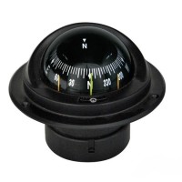 BUSSOLA RIVIERA SERIE IDRA Ø 3" NERA