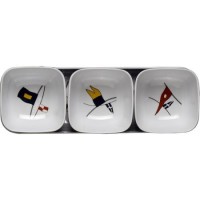 MARINE BUSINESS SET 4 PZ SNACK REGATA