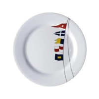 MARINE BUSINESS SET 6 PIATTI PIANI REGATA Ø 25 CM